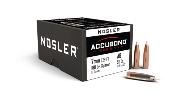 NOSLER 7mm 160gr AccuBond 15CT LOAD DEVELOPMENT PACK