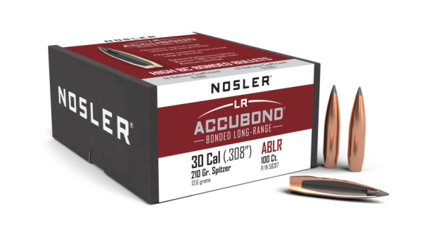 NOSLER 30 cal 210gr AccuBond Long Range 15CT LOAD DEVELOPMENT PACK