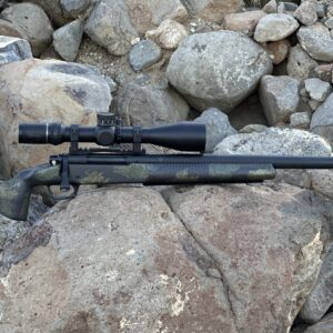 CUSTOM 7 PRC BLUE PRINTED REM 700 BRUX MTU BARREL MANNERS GAP STOCK